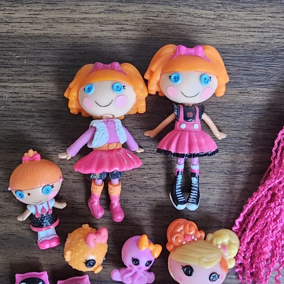 Mini Lalaloopsy Mint E. Stripes Peppermint Doll + More, Pets & Accessory Lot - Picture 5 of 10